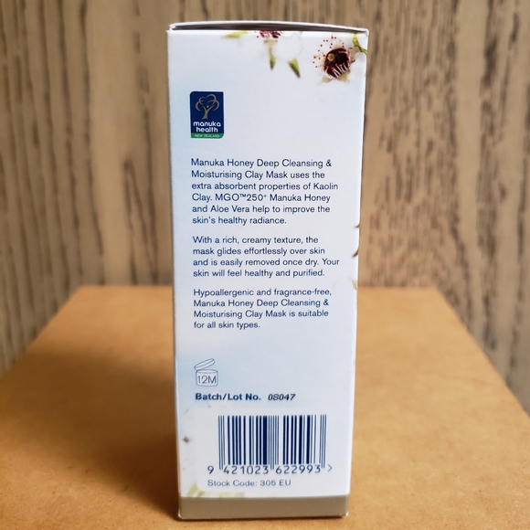 Manuka Honey Health CLAY MASK 1.70 oz Deep Cleansing & Moisturizing New Zealand - Picture 7 of 7